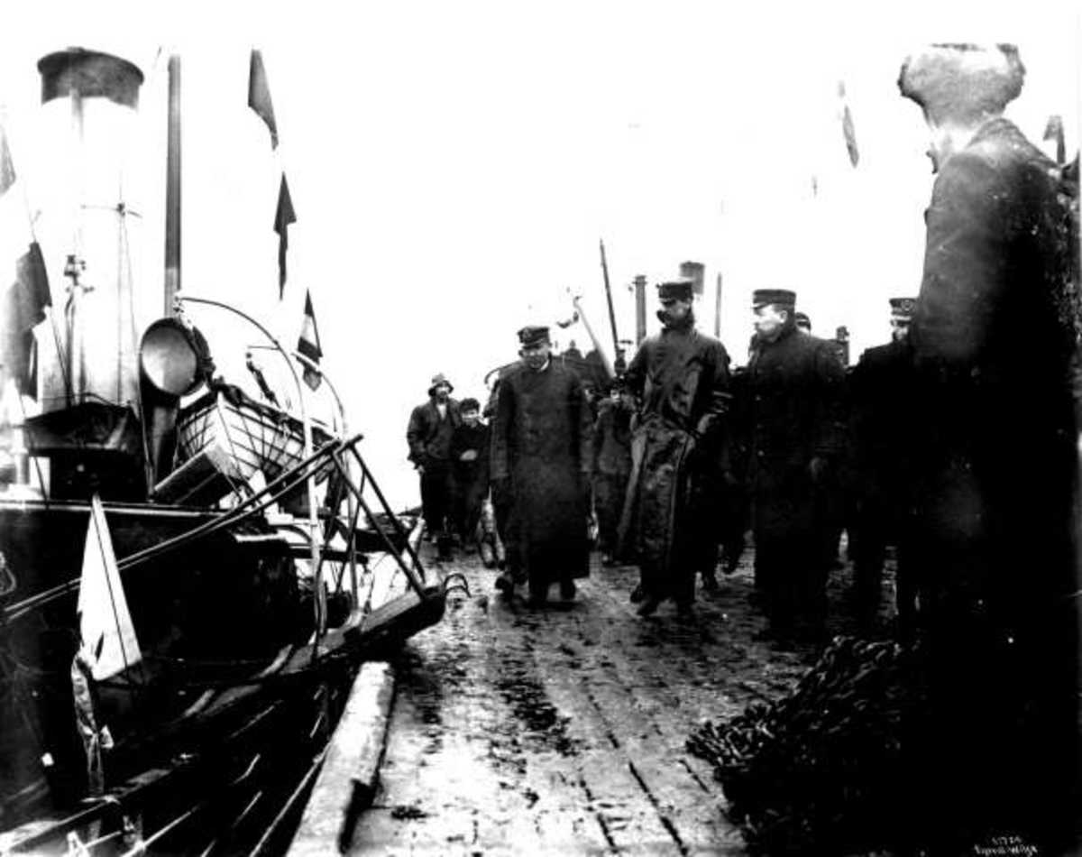 Anders Beer Wilse, Kong Haakon VII på bryggen