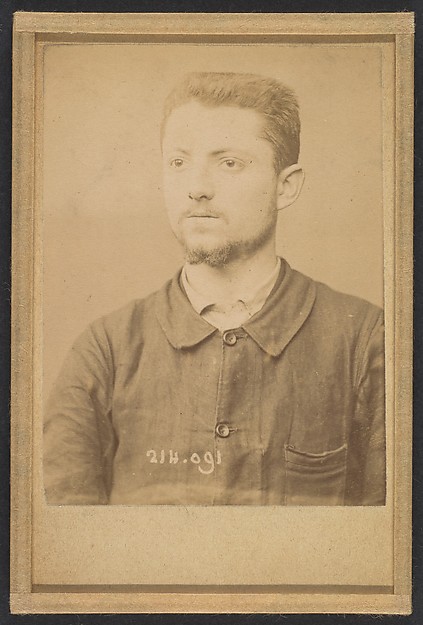 Alphonse Bertillon, Henry. Émile. (auteur de l'attentat de l'Hotel St-Lazare)