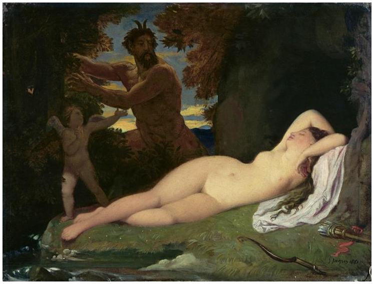 Jean-Auguste-Dominique Ingres, Jupiter and Antiope