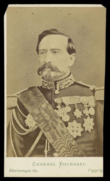 London Stereoscopic and Photographic Company, A portrait of 'General Bourbaki'