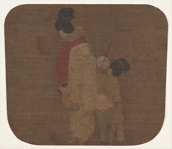 Unidentified artist, Lady and Children