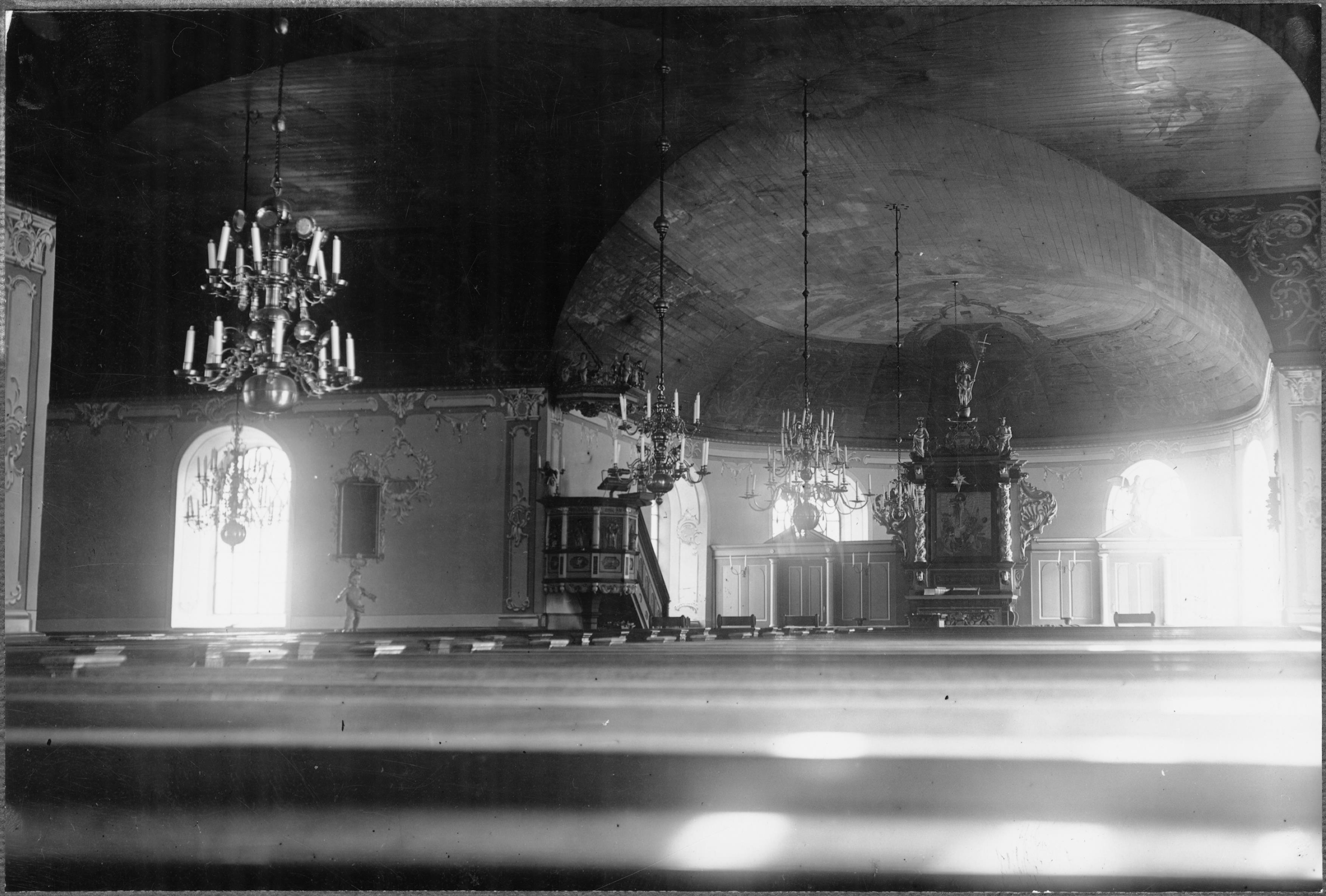 Olle Hellström, Sätila kyrka
