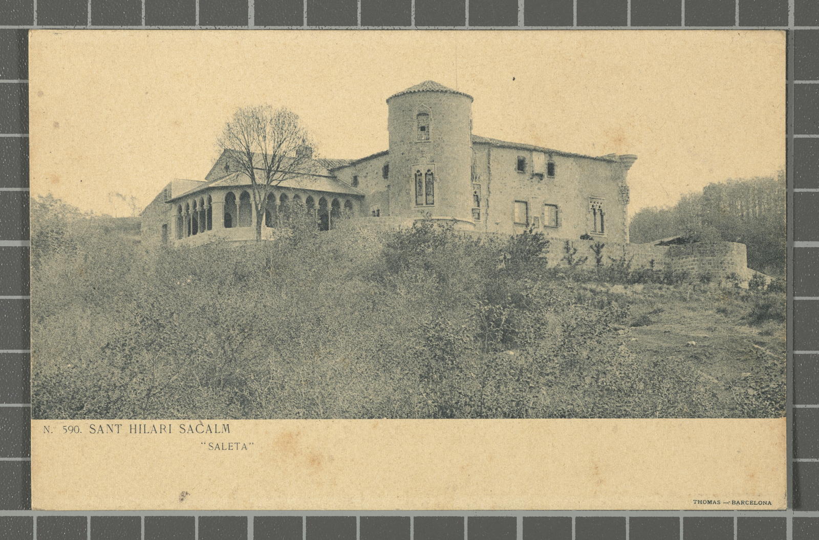 Desconegut, N.º 590. Sant Hilari Sacalm. "Saleta"