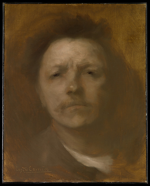 Eugène Carrière, Self-Portrait
