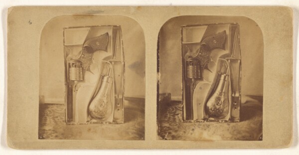 Unknown, [Small pistol in case with tools]