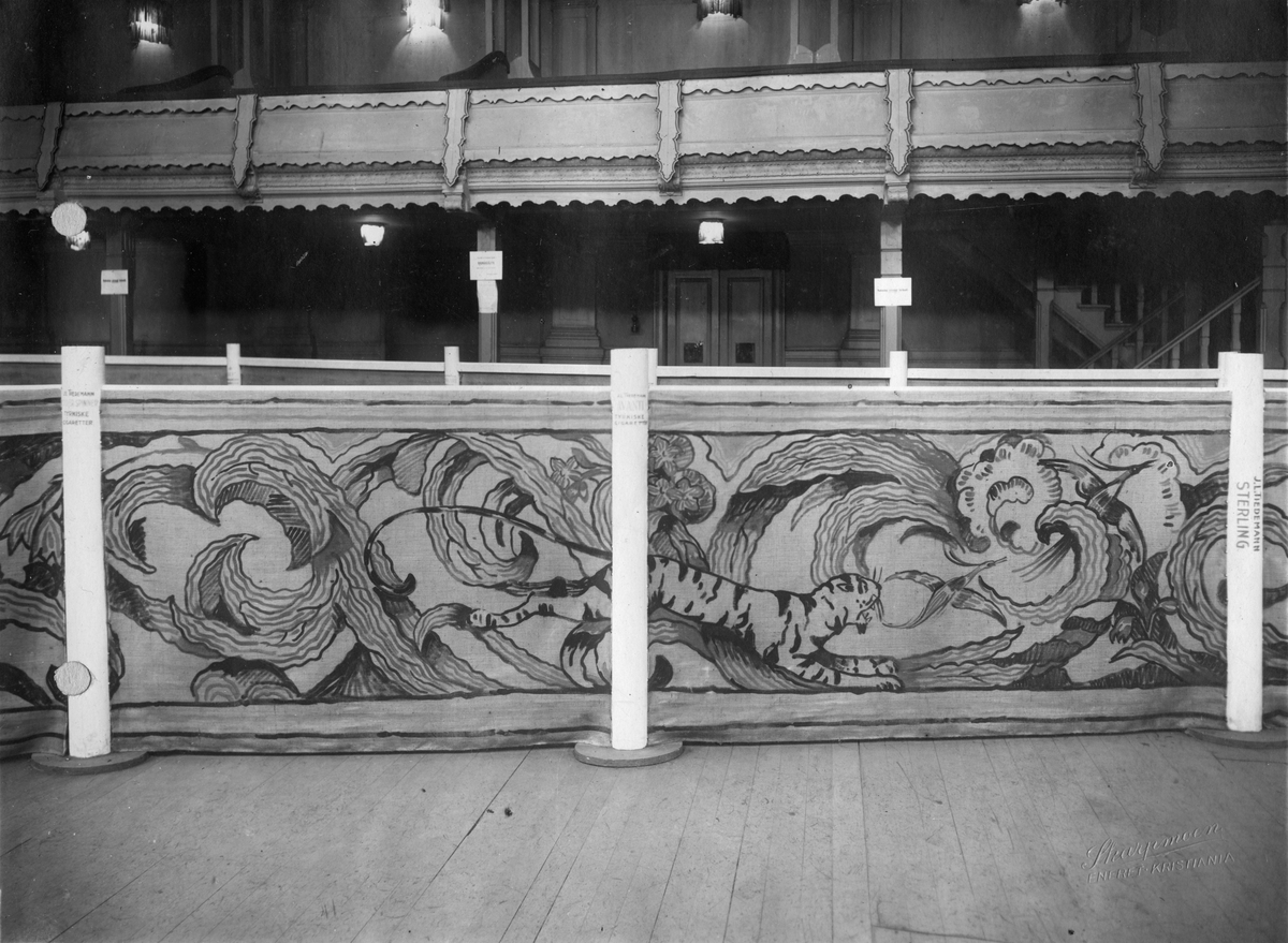 Narve Skarpmoen, Tobakksutstilling. Håndverkeren, Oslo 1924.