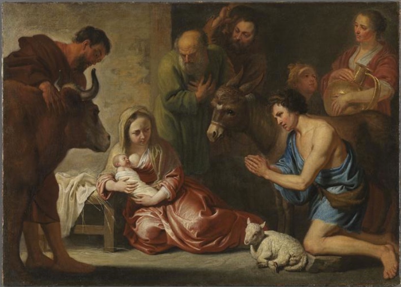 Erasmus Quellinus II, The adoration by the shepherds