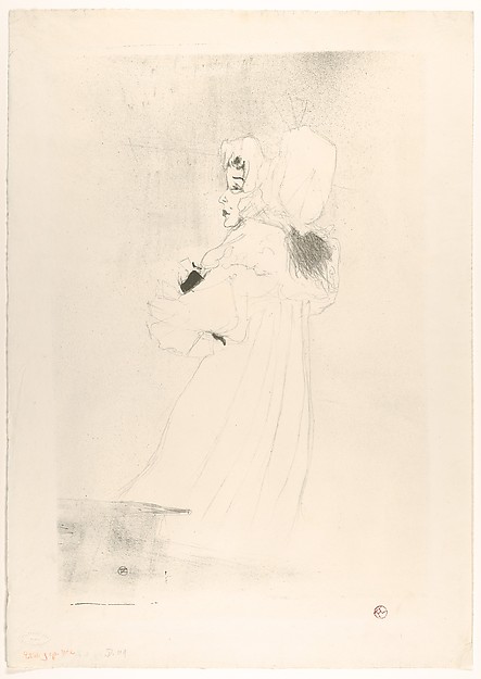 Henri de Toulouse-Lautrec, Miss May Belfort (Large Plate)