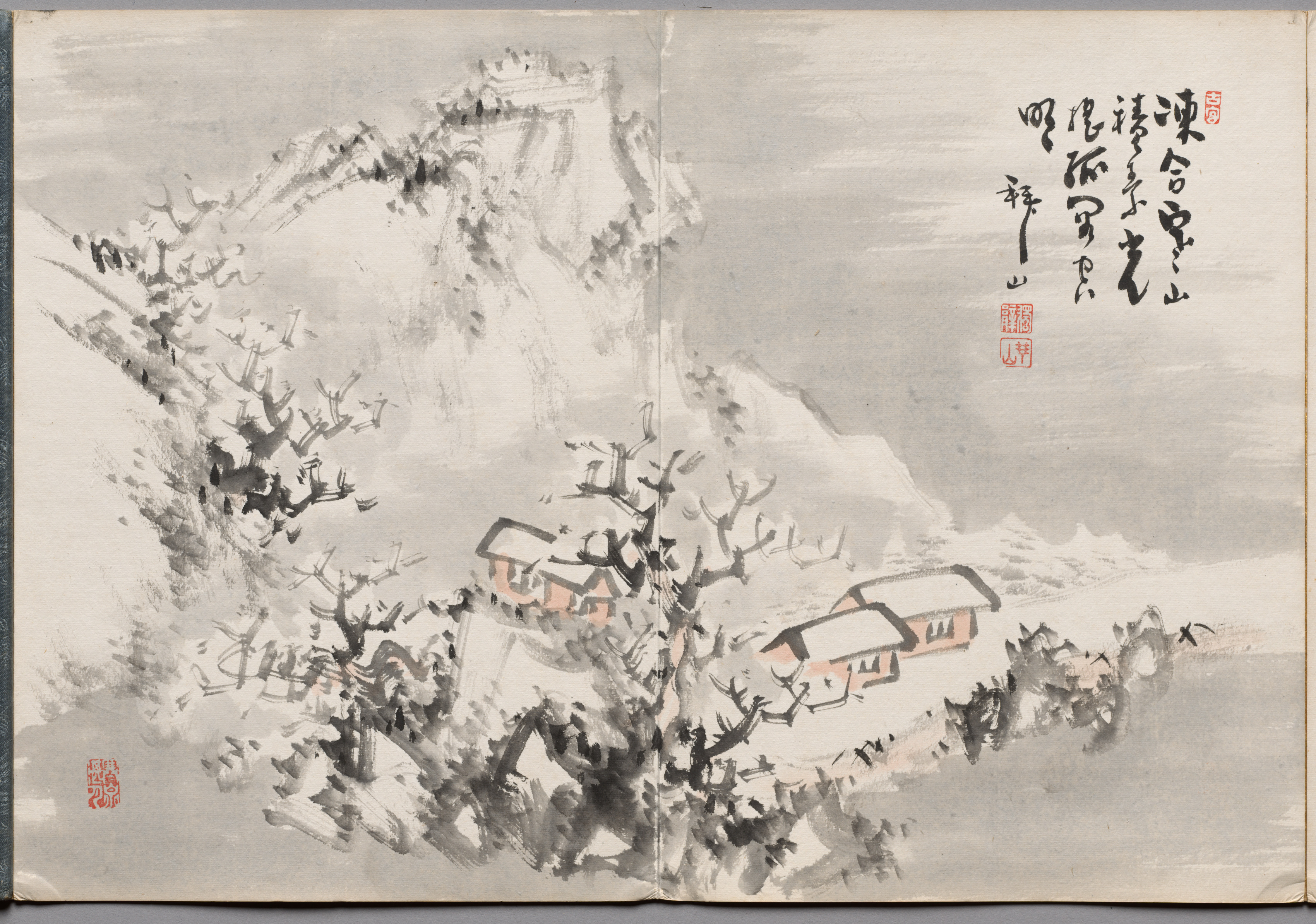Yoshitsugu Haizan, Painting Thirteen from Album of Paintings by Haizan