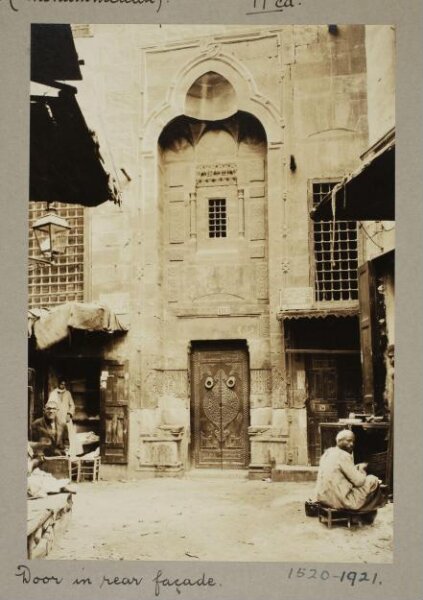 K.A.C. Creswell, Secondary entrance of the funerary complex of Mamluk Sultan Qansuh al-Ghawri, Cairo