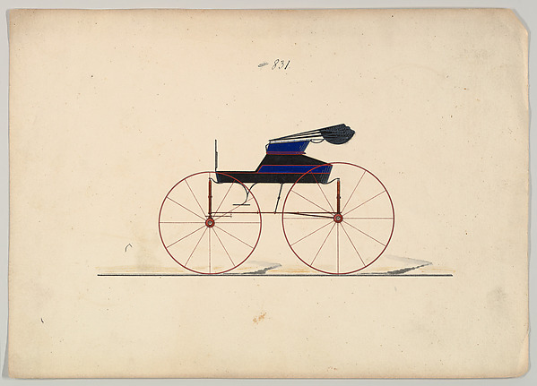 Brewster & Co., Design for Wagon, no. 831