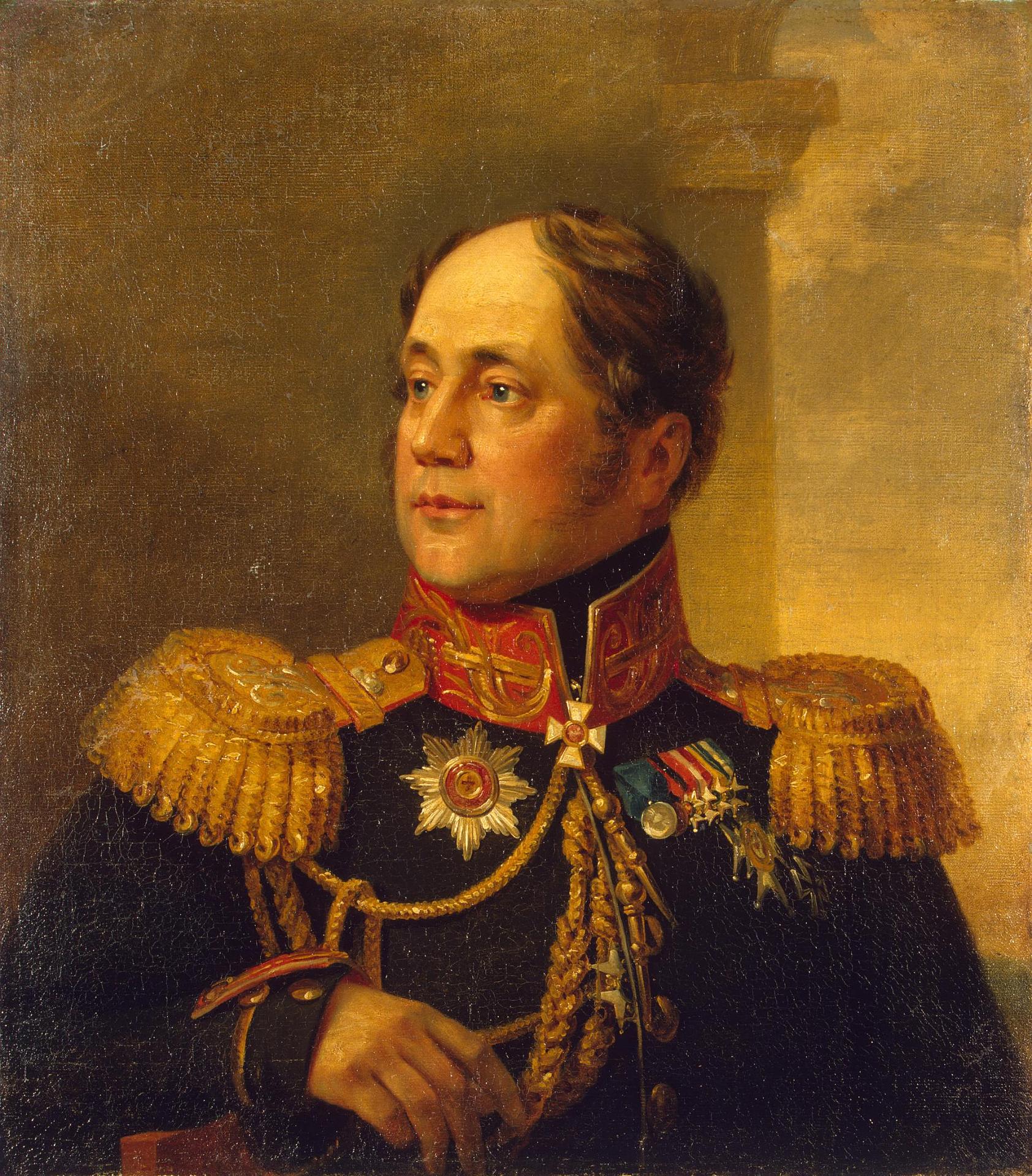 George Dawe, Portrait of Nikolai M. Sipyagin (1785-1828)