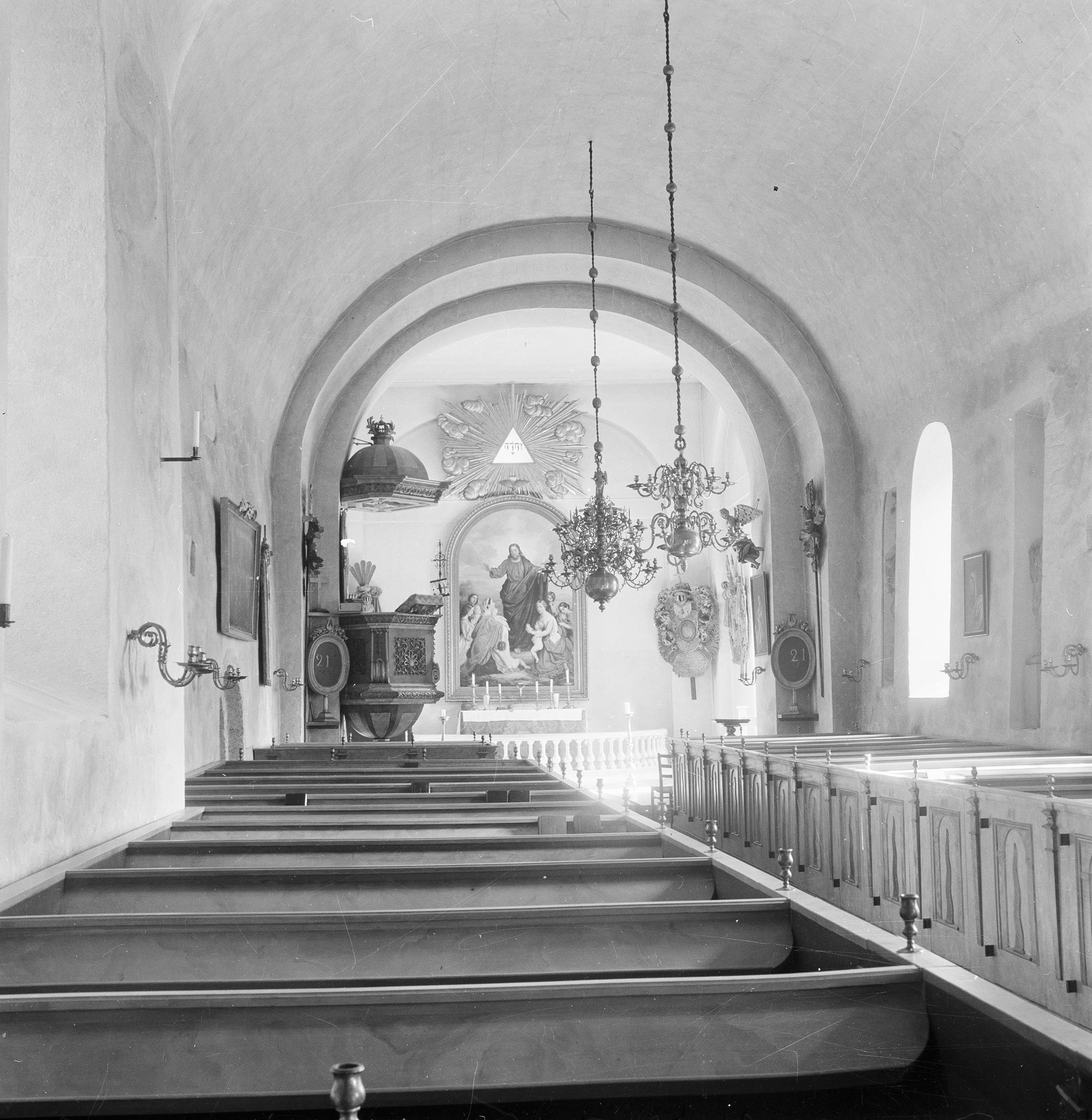 Nils Lagergren, Lovö kyrka