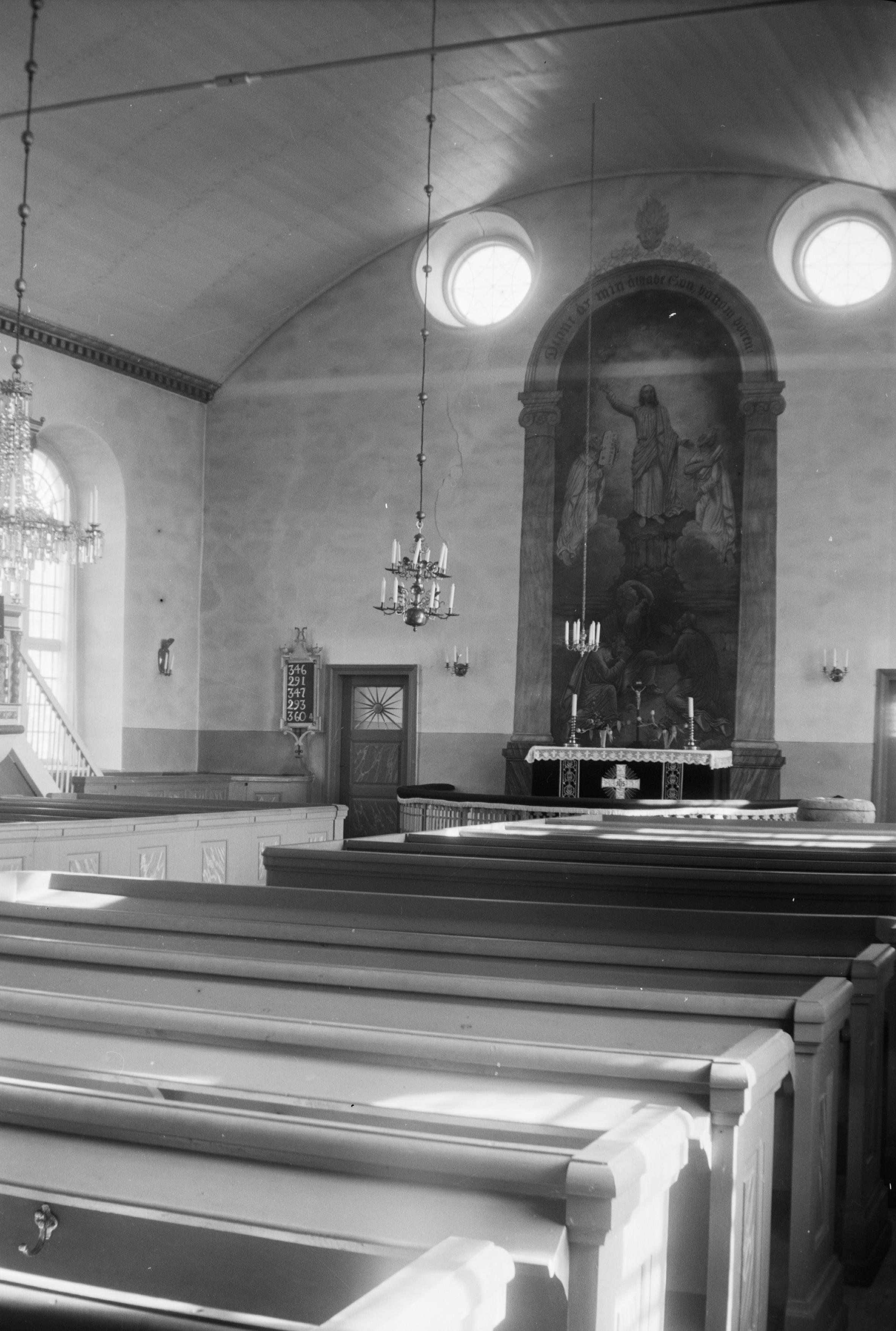 Axel Forssén, Hössna kyrka