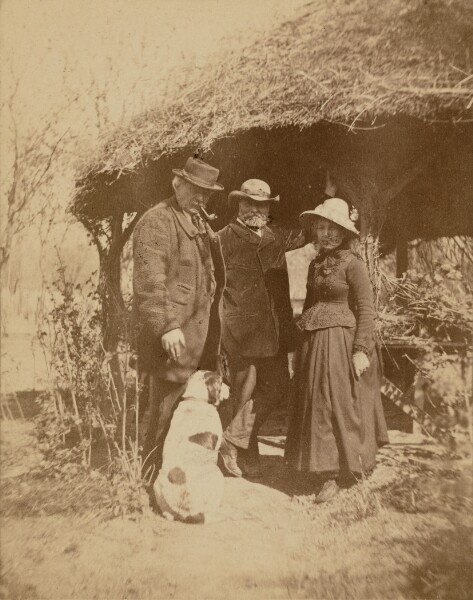 Unknown, [Félix Nadar and Élie and Naomi Reclus]