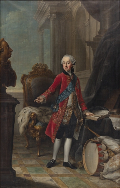 Johann Georg Ziesenis, Arveprins Frederik