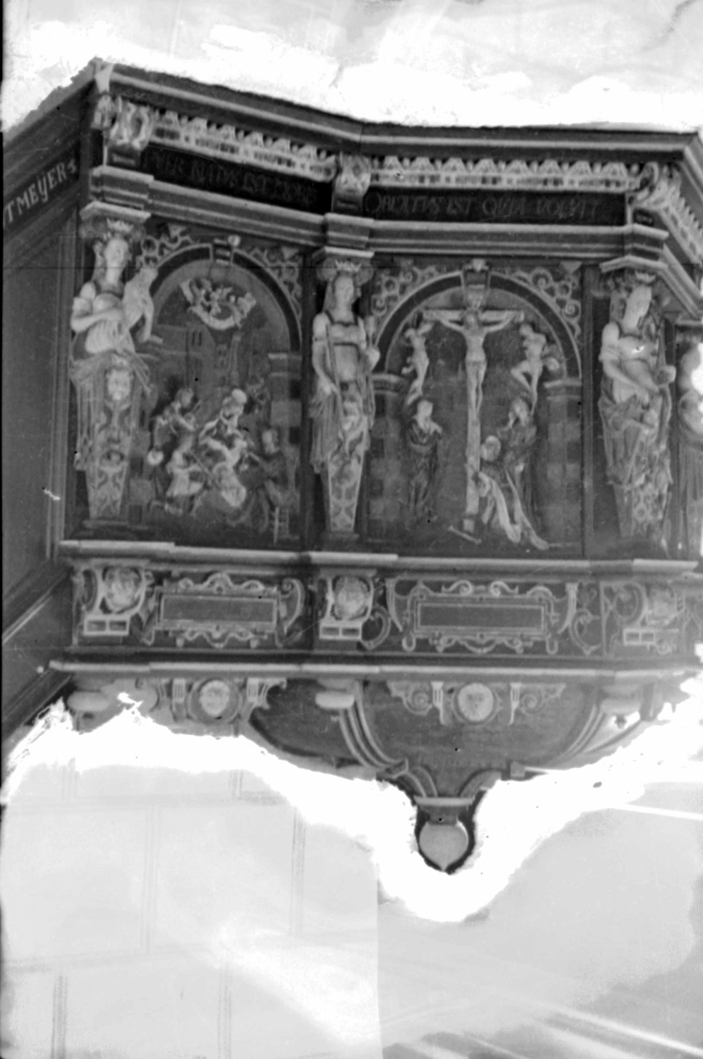 Osvald Owald, Stora Köpinge kyrka