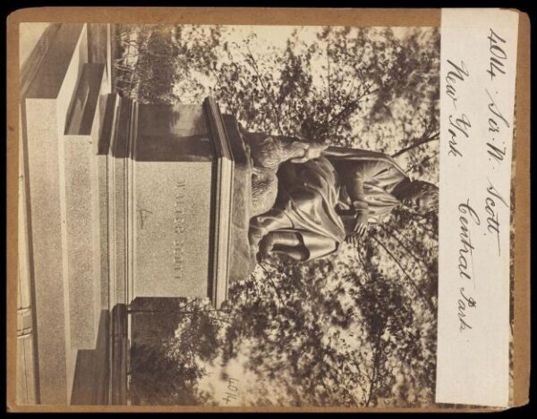 Francis Frith, Sir W. Scott.  Central Park.  New York
