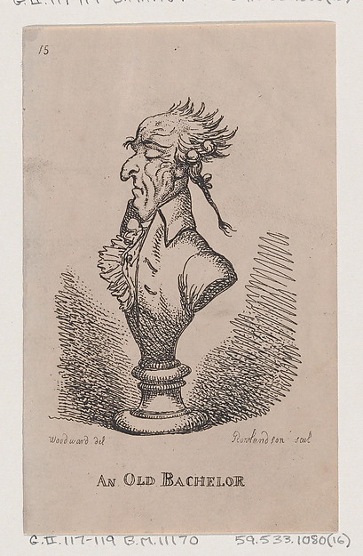 Thomas Rowlandson, An Old Bachelor