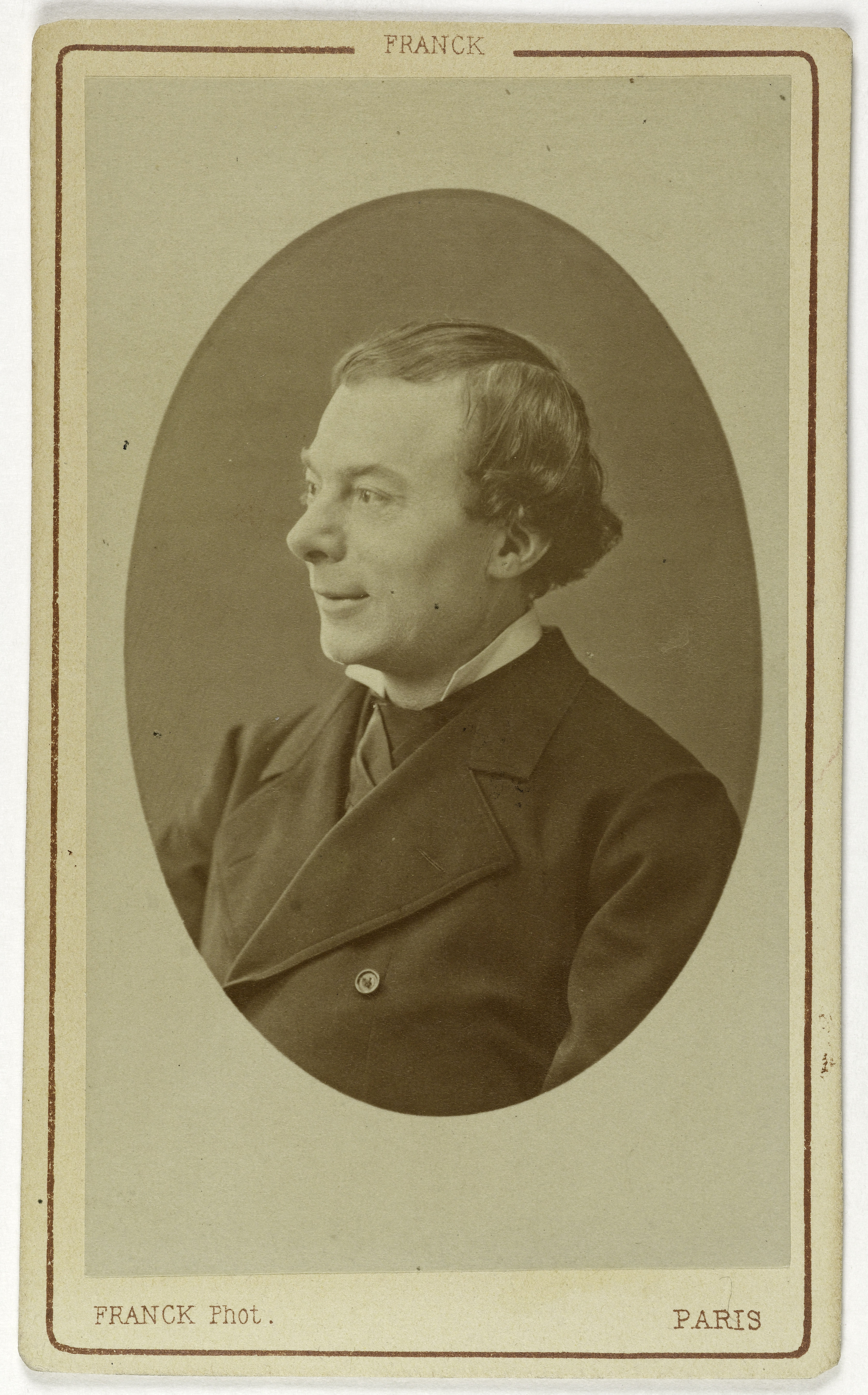 Franck, Portrait de Lassouche Louis, (L. Bouquin de Lassouche), (1828-1915), (acteur)