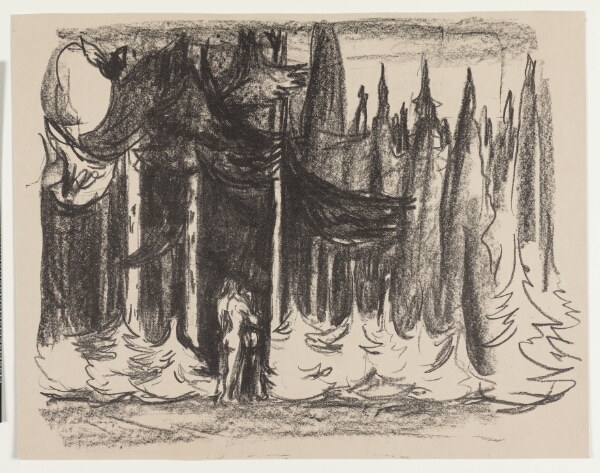 Edvard Munch, Mod skoven