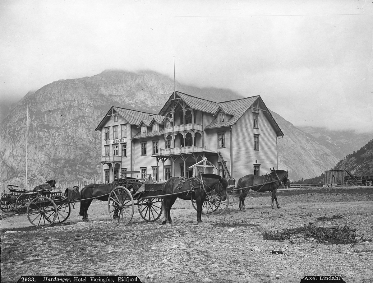 Axel Lindahl, Prot: Hardanger Hotel Vøringfos Eidfjord