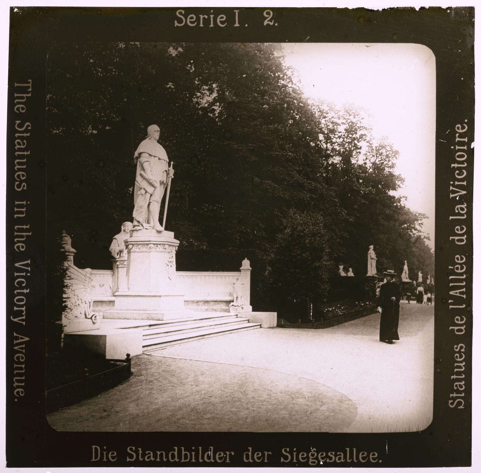 Desconegut, Die Standbilder der Siegesallee Projection für Alle