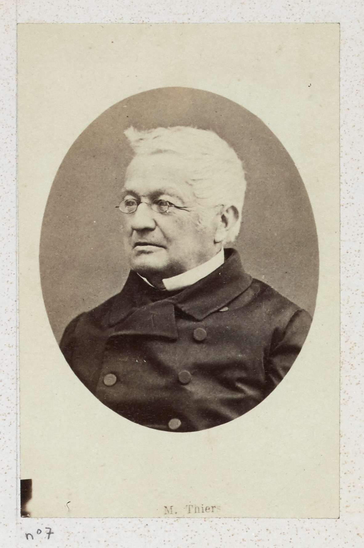 Anonyme, Thiers Adolphe ( 1797-1877 ), homme d'Etat français et le 2ème président de la République française du 1871 à 1873.