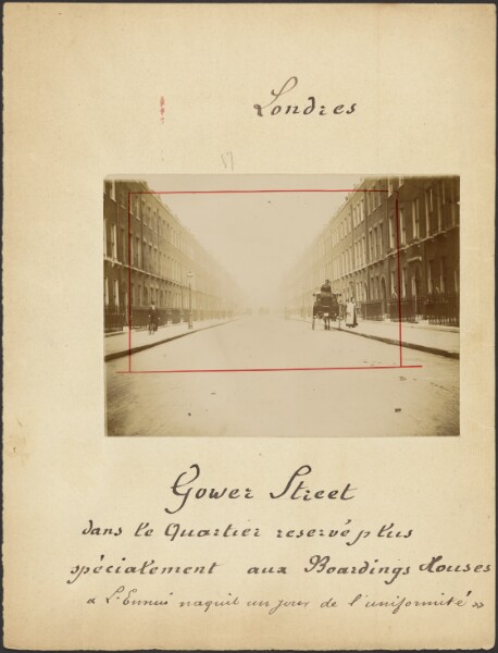 Unknown, [Gower Street]