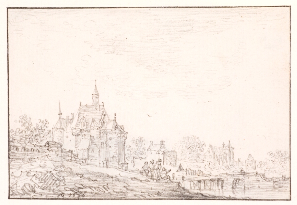 Jan Josefsz van Goyen, Landskab med byport