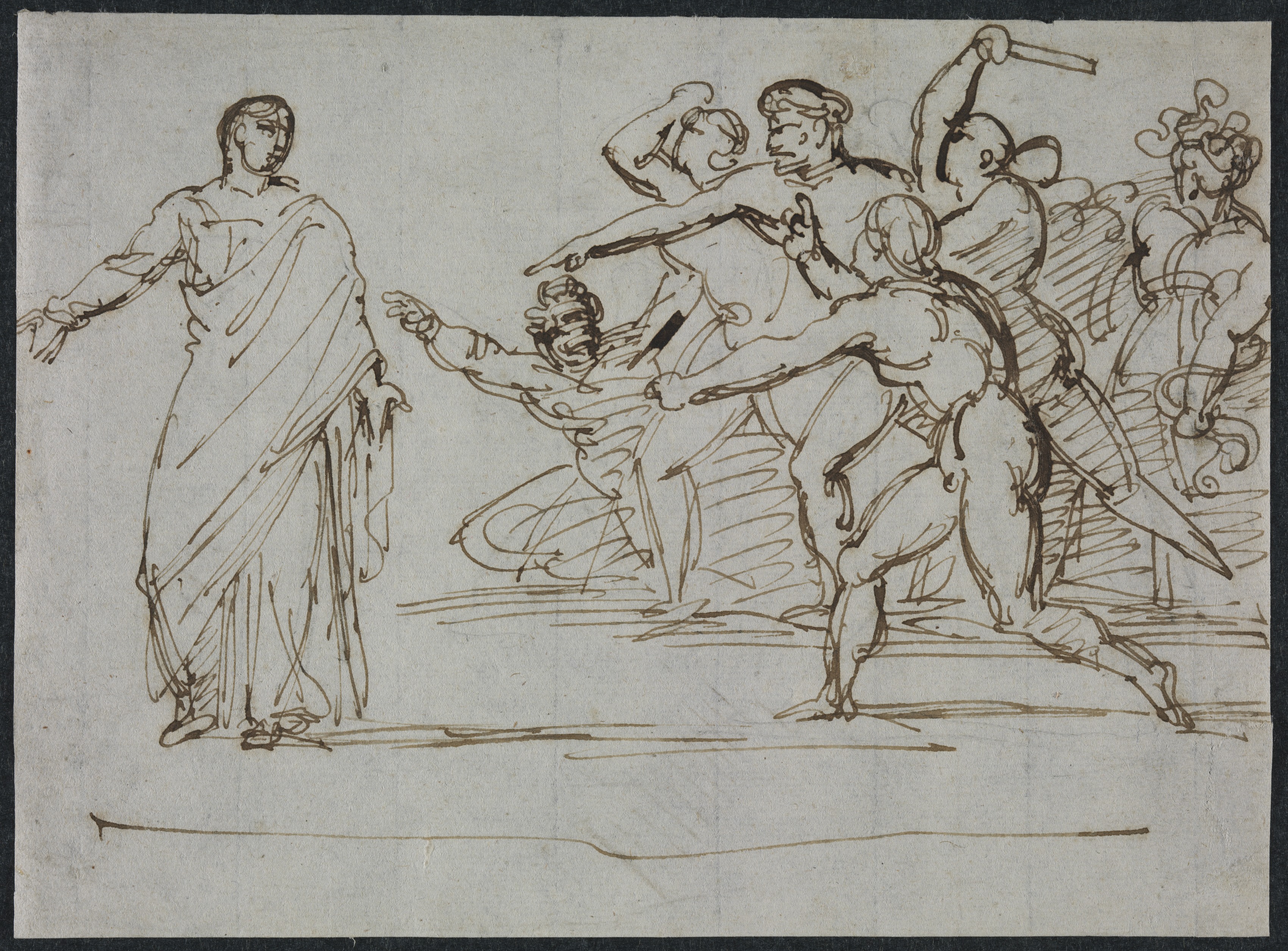 Théodore Géricault, Assassination of Tiberius