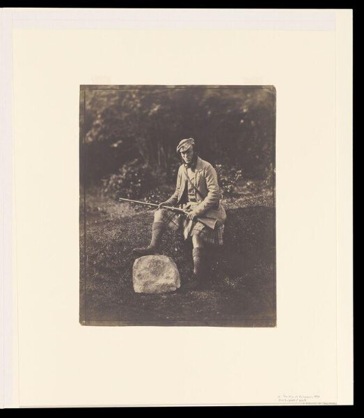 Fenton, Roger, A Ghillie at Balmoral