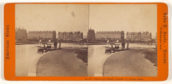 John P. Soule, View on the Public Garden, (V,) Boston, Mass.