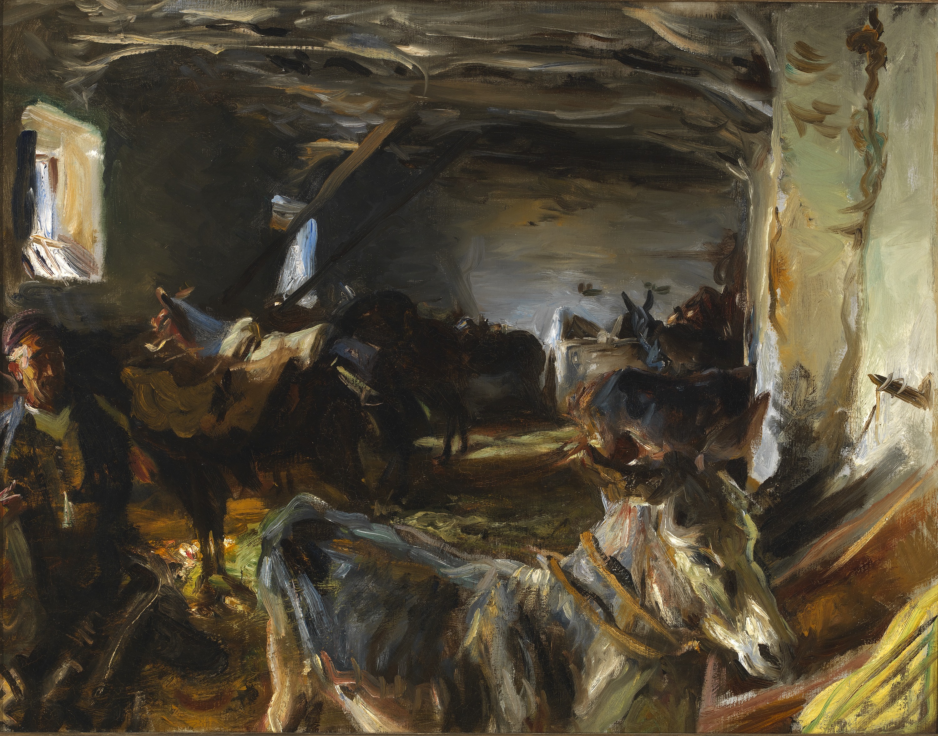 John Singer Sargent, Stable at Cuenca
