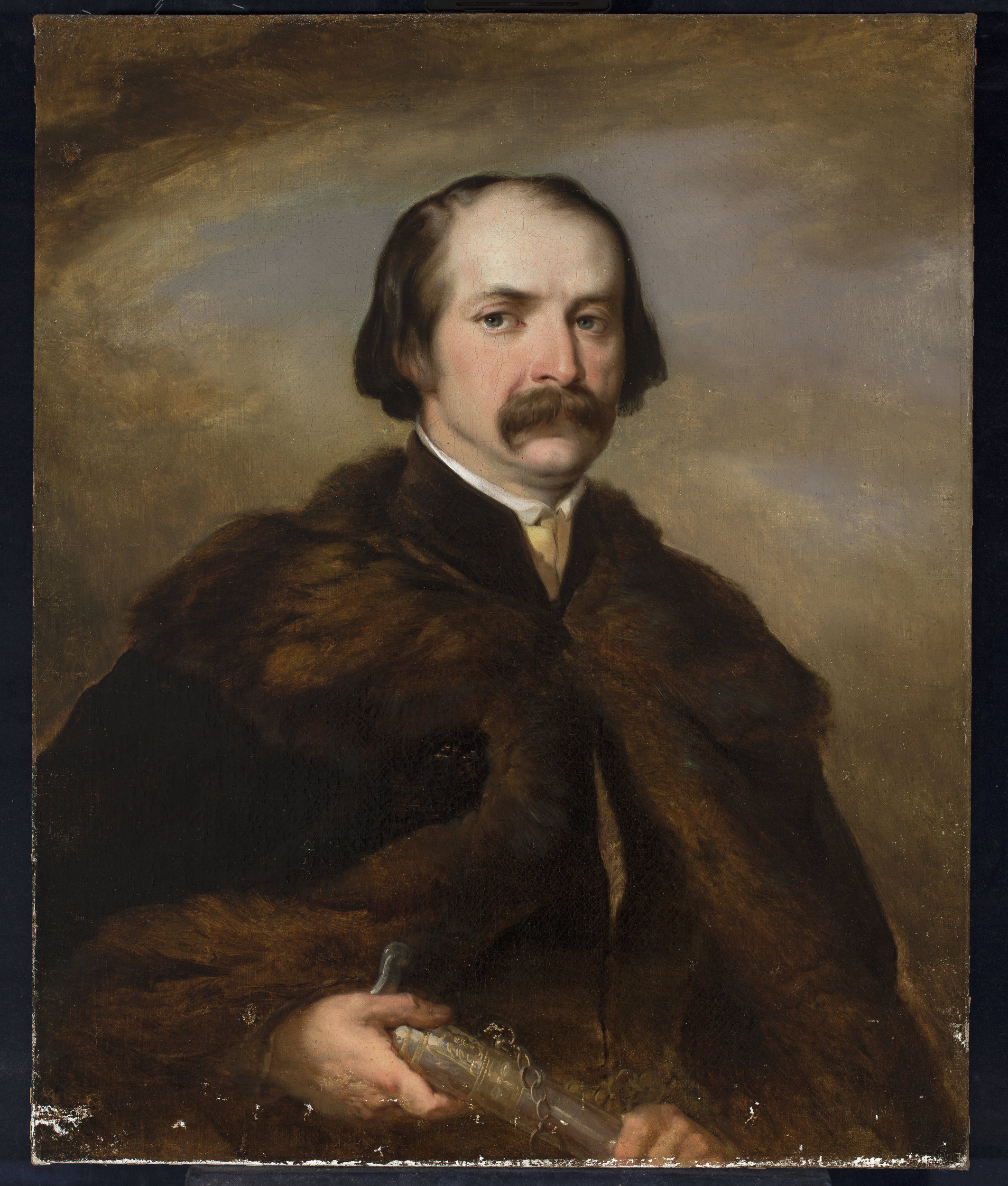 Rafał Hadziewicz, Portrait of a nobleman in the delia coat