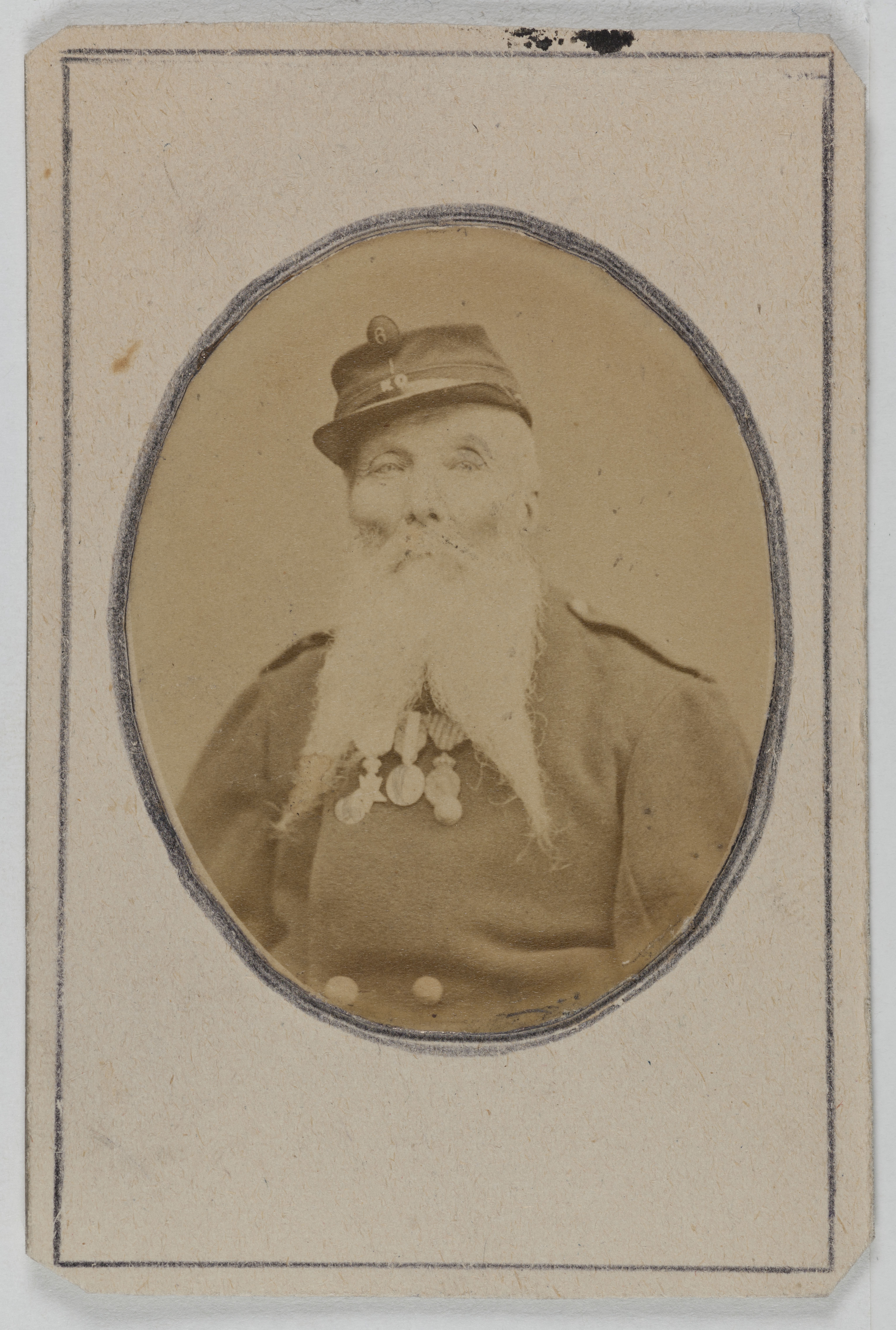 Anonyme, Portrait de Leroy Alphonse, (fin XVIIIe-ap. 1870), (peintre, engagé volontaire dans la Garde Nationale de Paris)