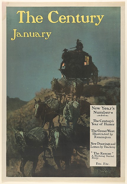 Frederic Remington, The Century, New Year's Number, January