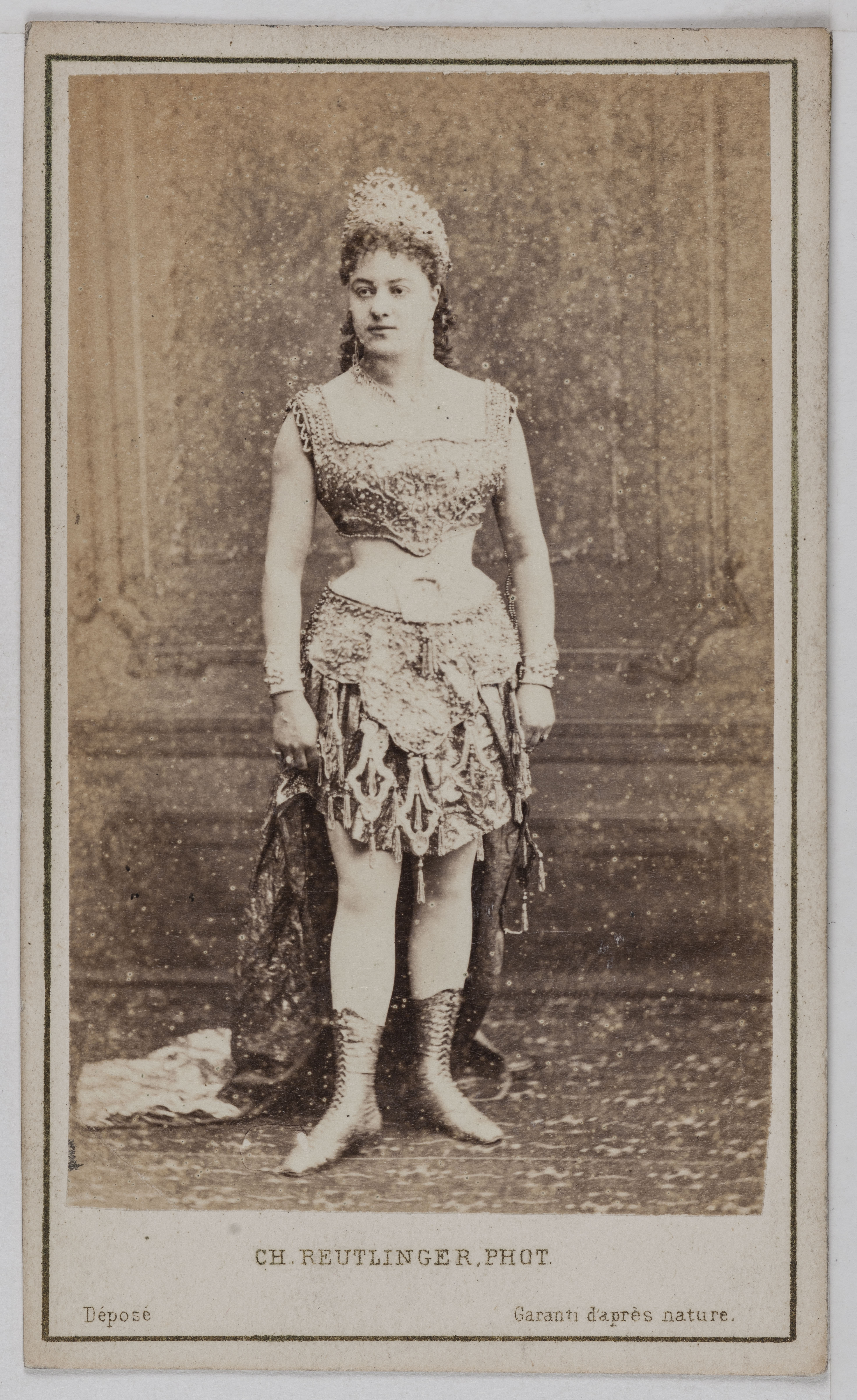 Charles Reutlinger, Portrait de Mariani (Berth ?), (actrice)