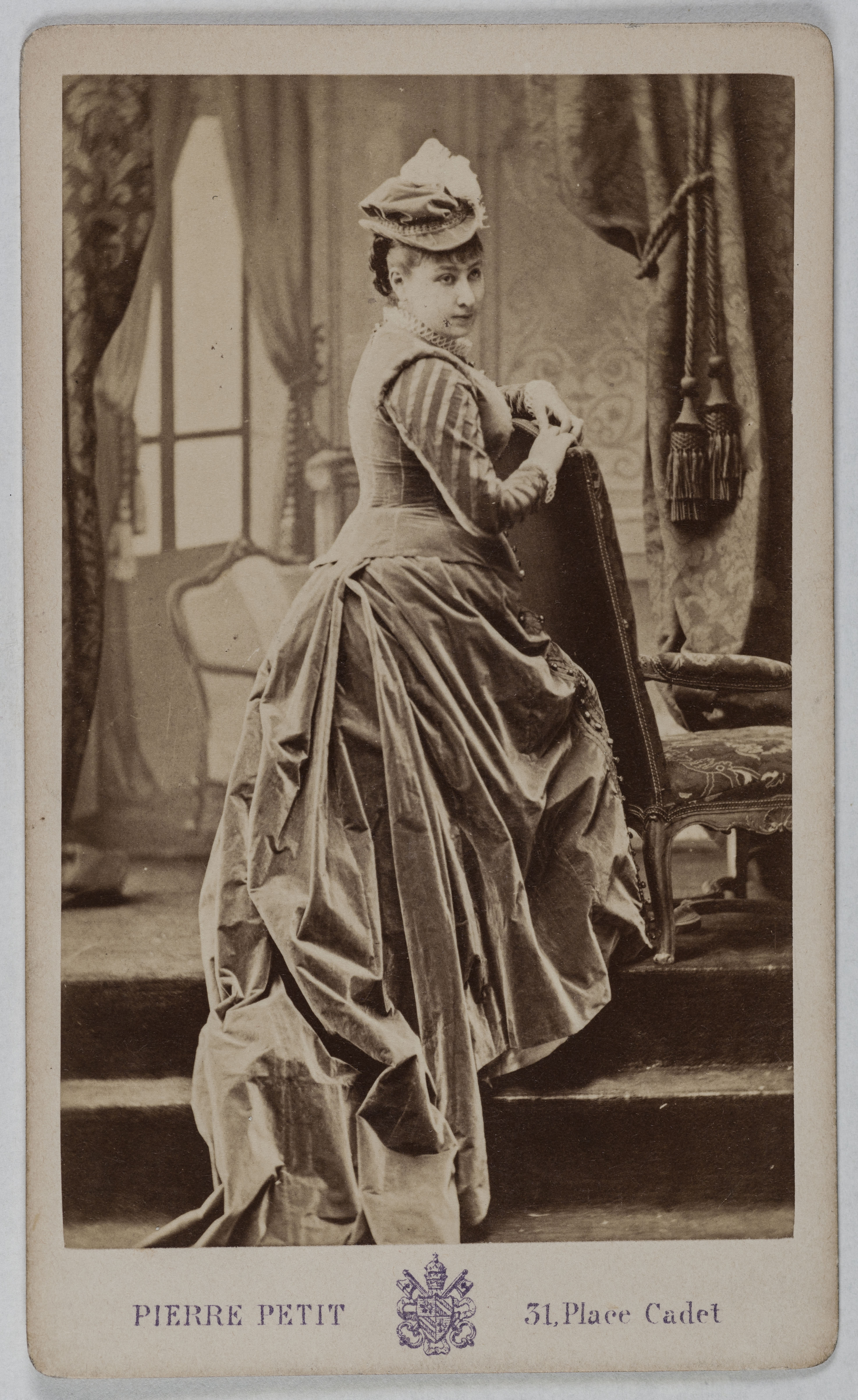 Pierre Petit, Portrait de Franck-Duvernoy (actrice à l'Opéra comique)