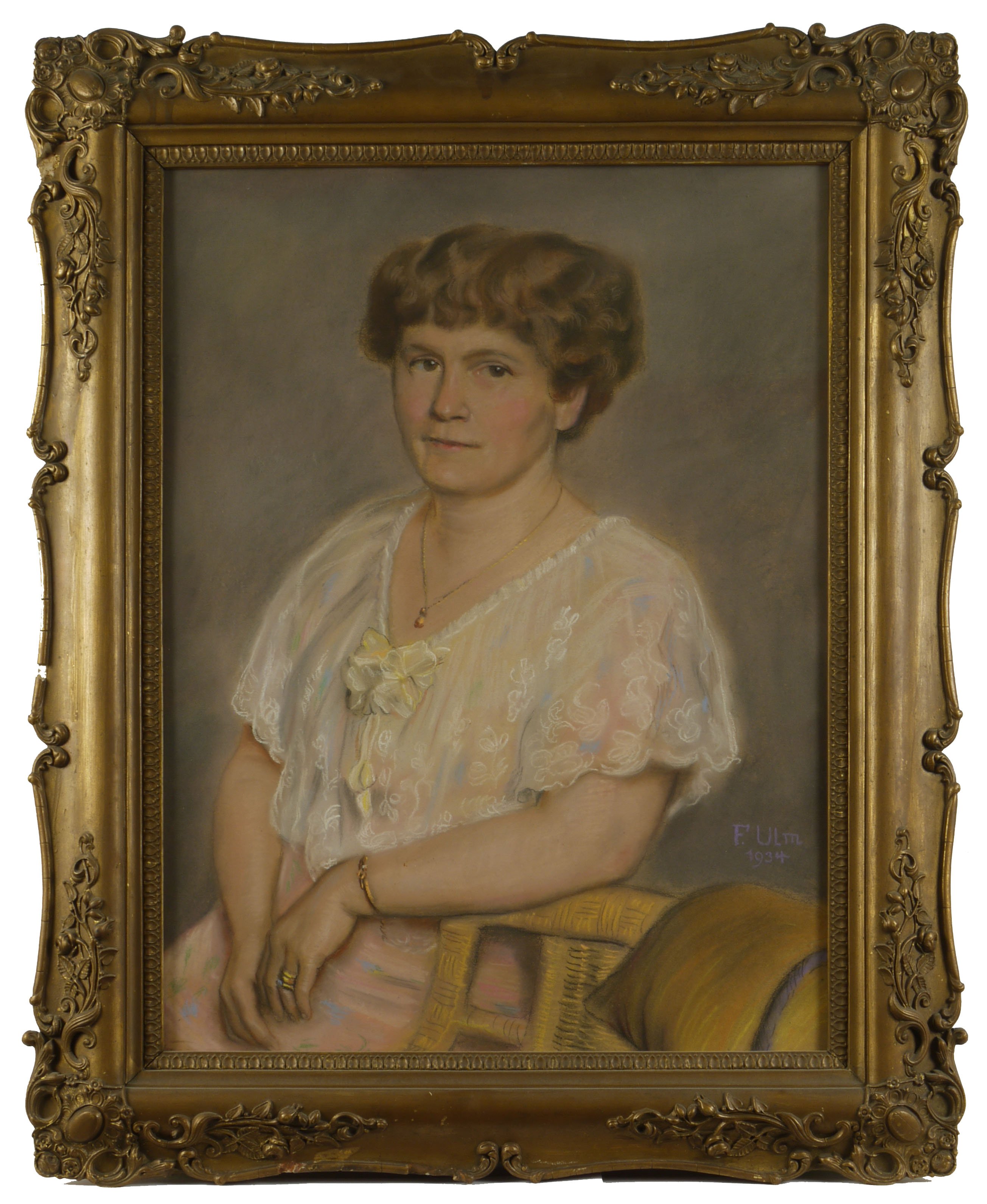 Friedrich Ulm, Porträt: Louise Ulm