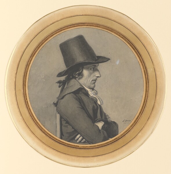 Jacques-Louis David, Portrait of André-Antoine Bernard, called Bernard de Saintes