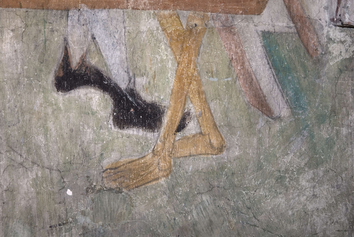 Bengt Backlund, Lime painting in Täby Church, Uppland 2009