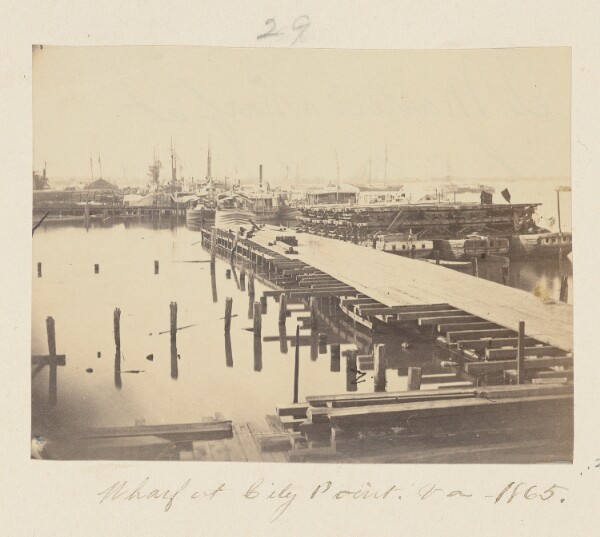 A. J. Russell, Wharf at City Point, Virginia