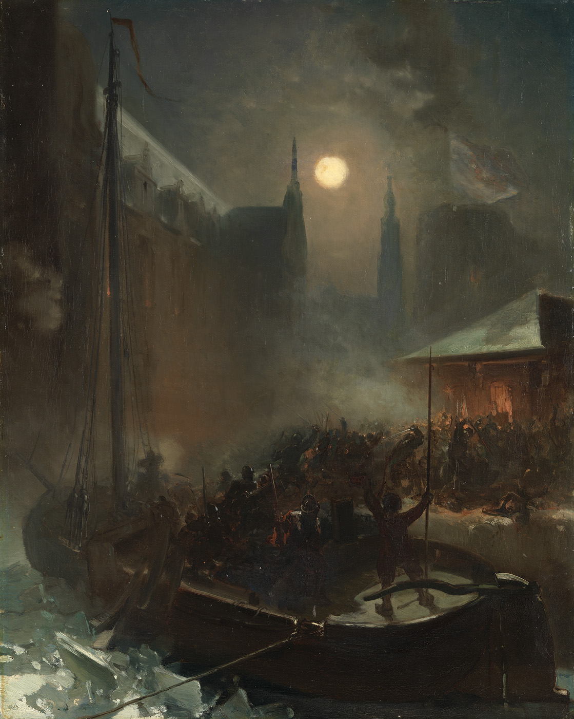 Charles Rochussen, Anno 1590. Het turfschip van Breda