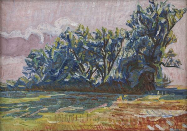 Niels Larsen Stevns, Pilehegn ved Borup