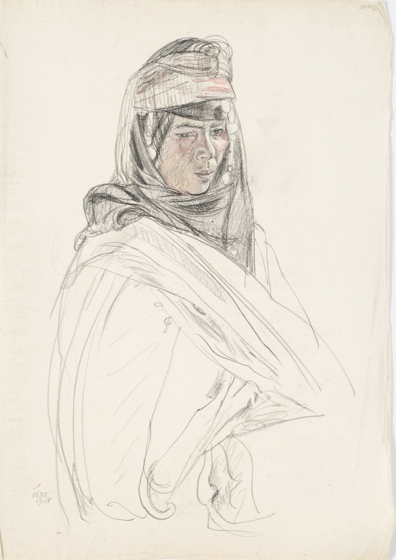 Eduard (autor) Wiiralt, Araabia naine