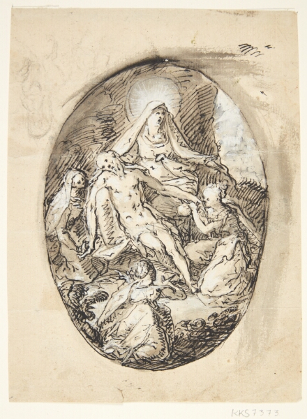 Hans von Aachen, Begrædelsen