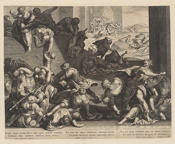 Aegidius Sadeler II, Massacre of the Innocents