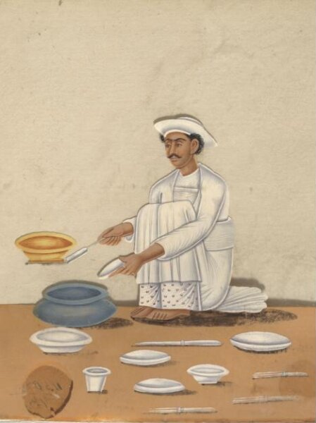 Unknown, One of eighteen paintings of trades and domestic servants.