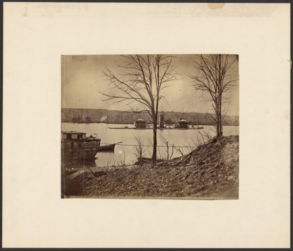 A. J. Russell, [Monitor off Akin's Landing, James River, VA]